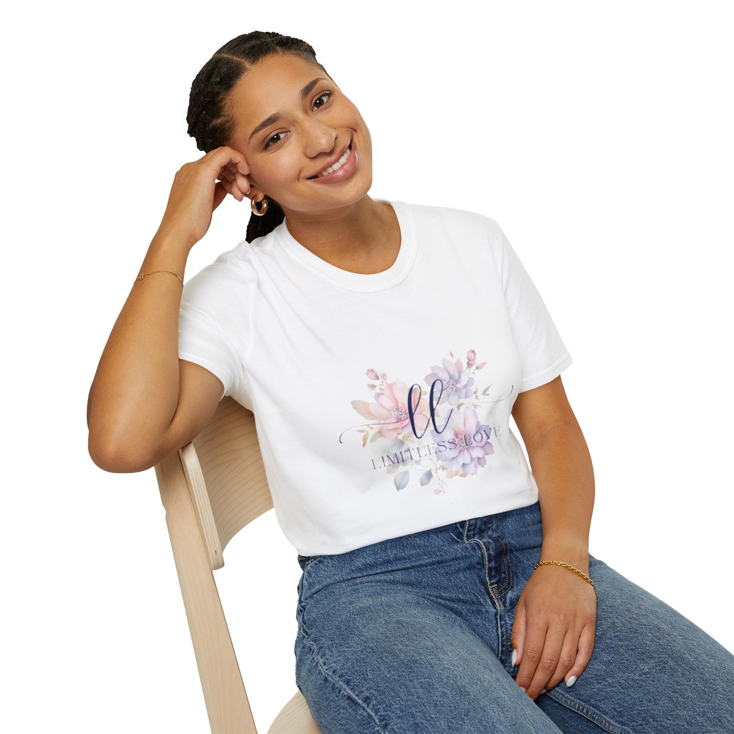 Limitless Love Floral Unisex Softstyle T-Shirt